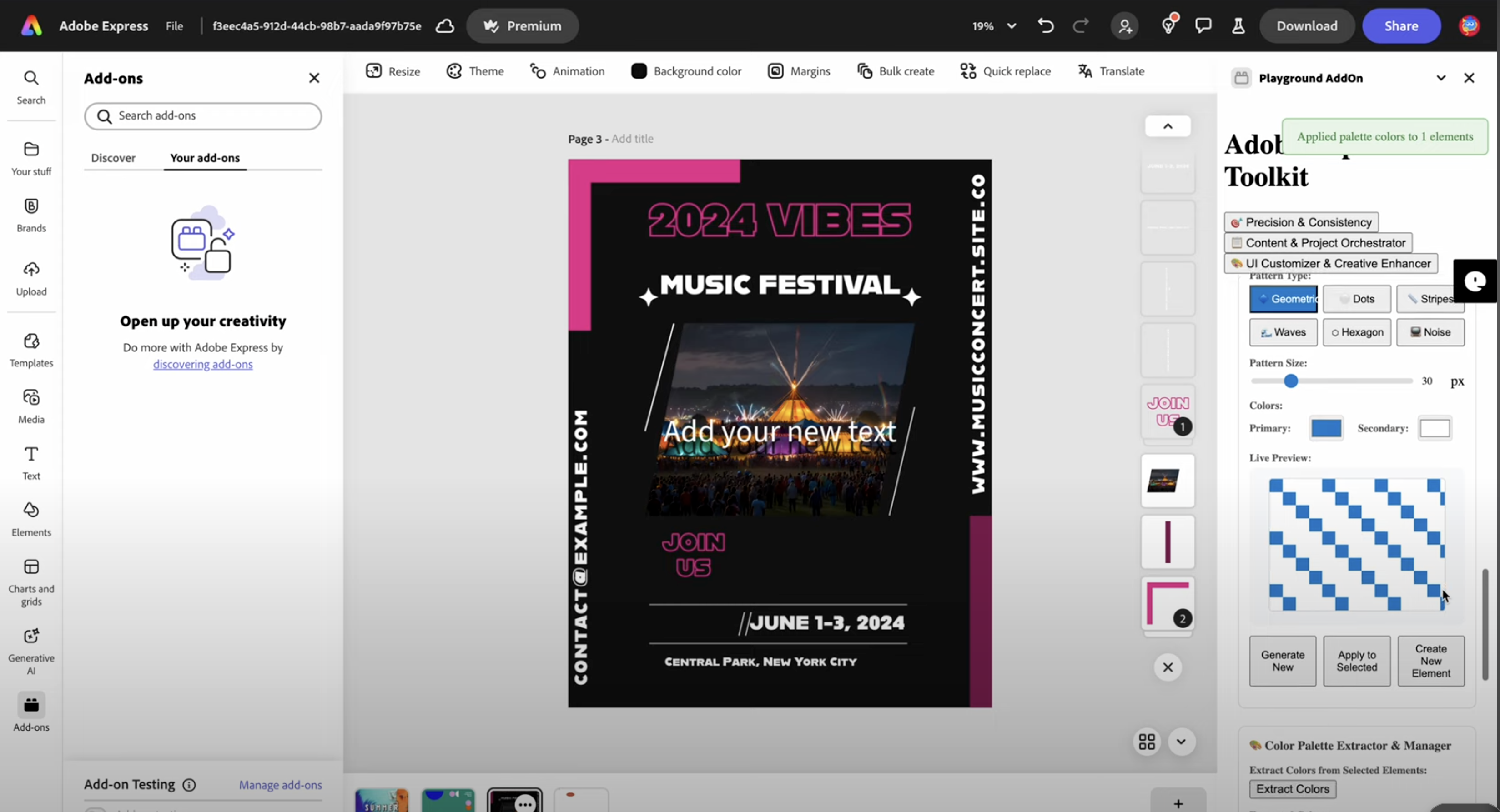 Adobe Express Add-on Toolkit